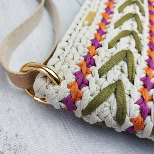 Bolsa de crochê boho