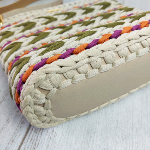 Bolsa de crochê boho