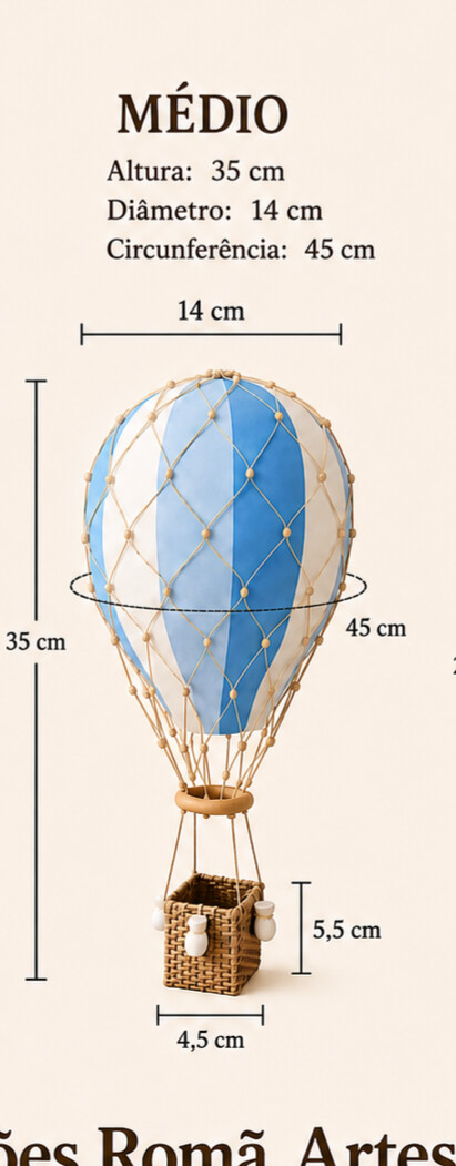 Balão com redinha Tam M