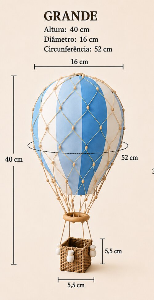 Balão com redinha tam. G