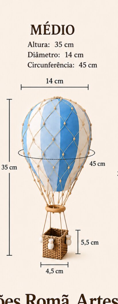 Balão com redinha Tam M