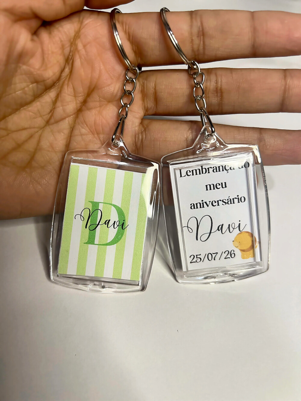 Chaveiro Personalizado 3x4