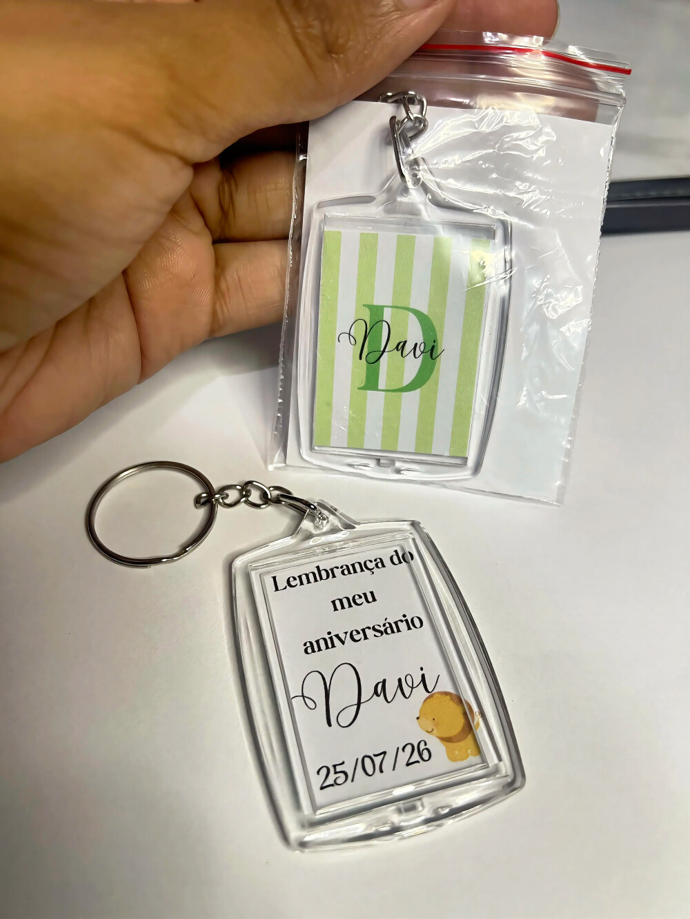 Chaveiro Personalizado 3x4