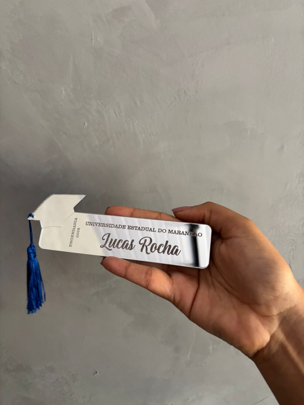 Lembrancinha de Formatura Premium: Marcador de Página Personaliz