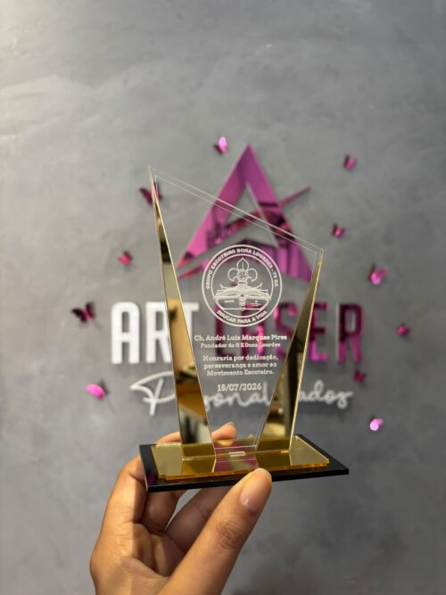 Troféu Personalizado Homenagem