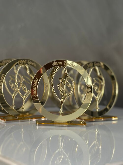 Lembrança Nossa Senhora Personalizada para Batismo