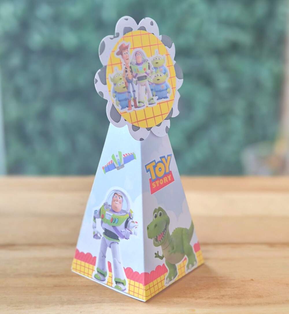 Kit Caixinhas Personalizadas 20 Peças Festa Lembrancinha Toy Sto