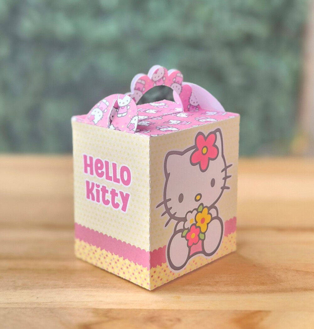 Kit Caixinhas Personalizadas 15 Peças Festa Lembrancinha Hello K