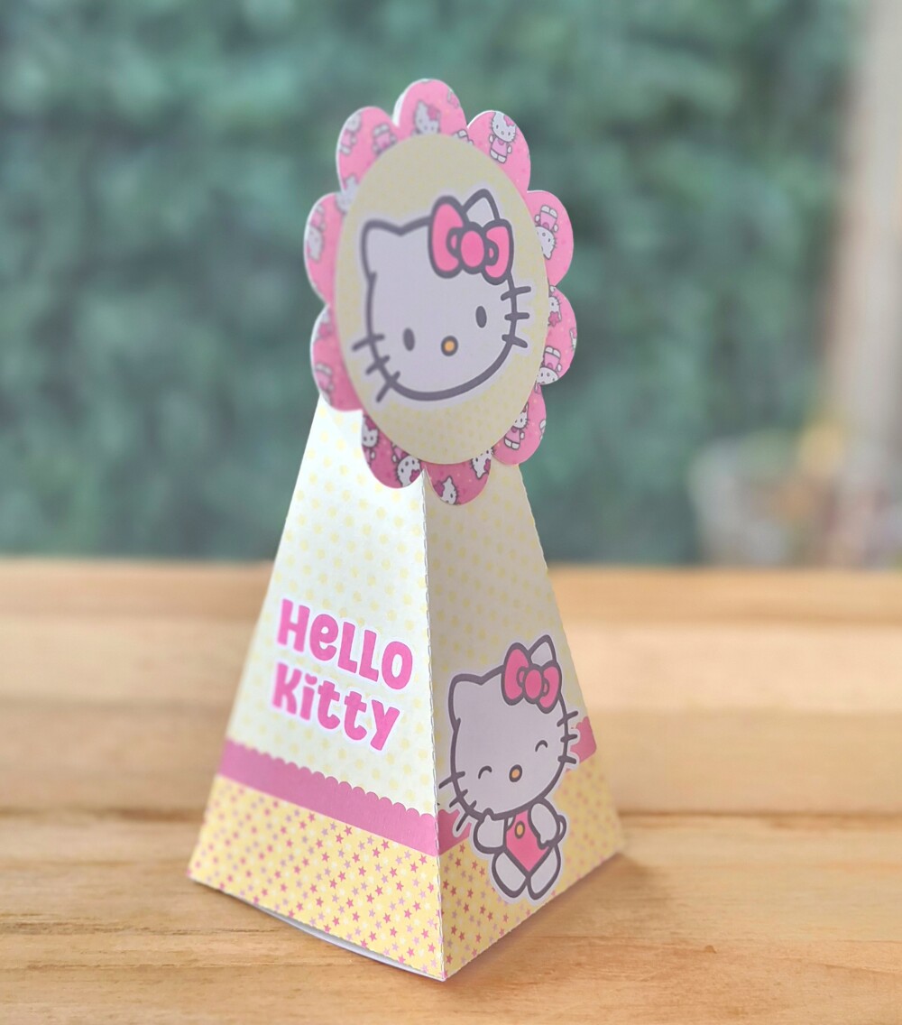 Kit Caixinhas Personalizadas 30 Peças Festa Lembrancinha Hello K