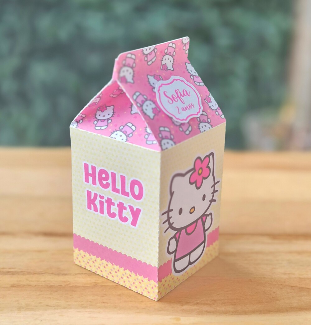 Kit Caixinhas Personalizadas 50 Peças Festa Lembrancinha Hello K
