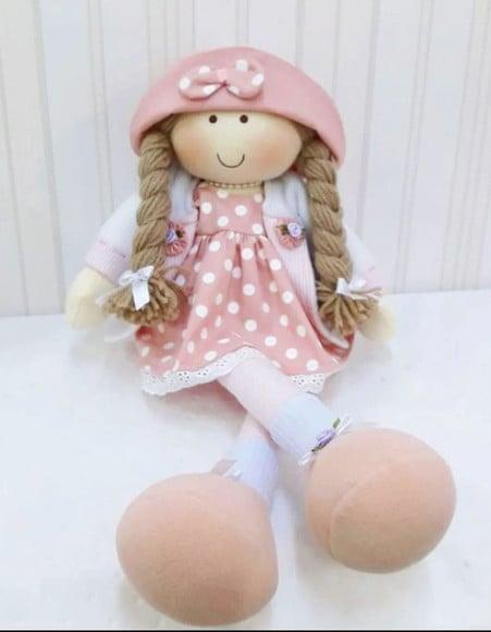 Boneca de Pano Pernudinha