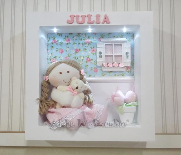 Enfeite de porta maternidade Julia