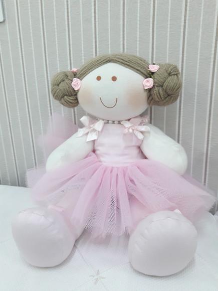 Kit Boneca de Pano e 24 Bonequinhas perfumadas