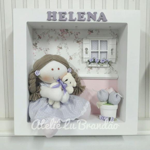 Porta maternidade Helena com leds