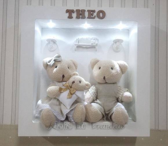 Porta Maternidade Theo com led
