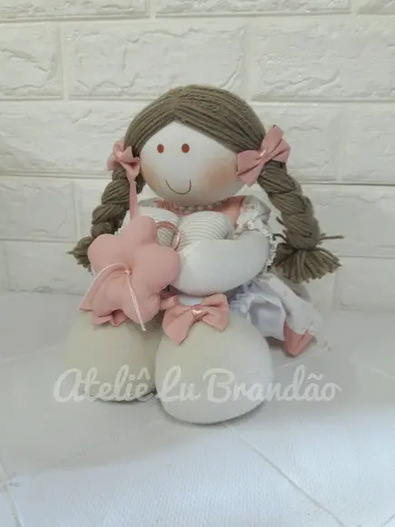 Boneca de Pano Lili Pernudinha