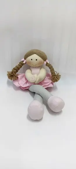 Boneca de Pano Pernudinha