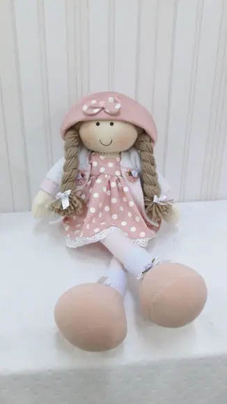 Boneca de Pano Pernudinha