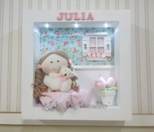 Enfeite de porta maternidade Julia