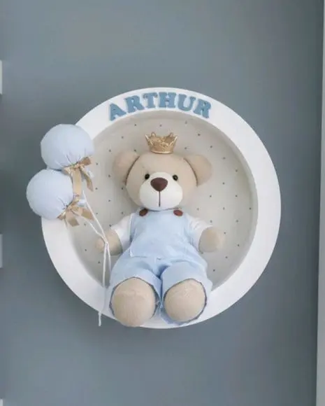 Enfeite de Porta Maternidade Menino
