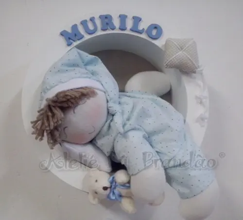 Enfeite de Porta maternidade Menino