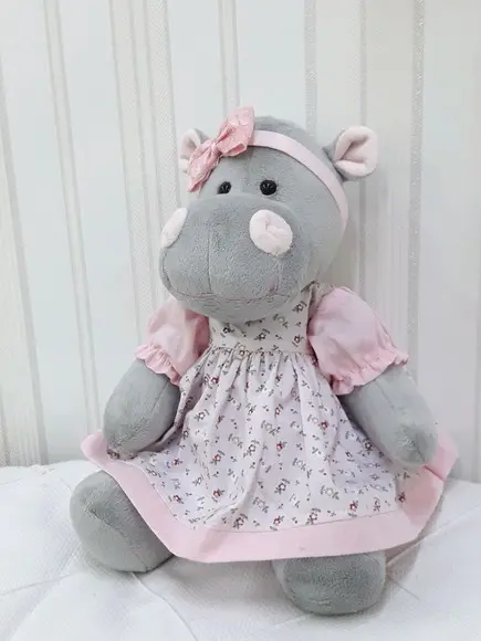 Hipopótamo de Pelúcia