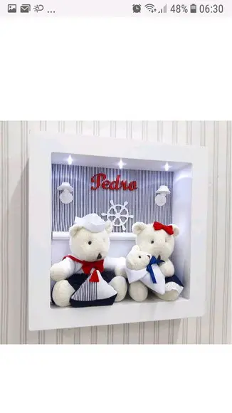 Porta Maternidade Família Marinheiro