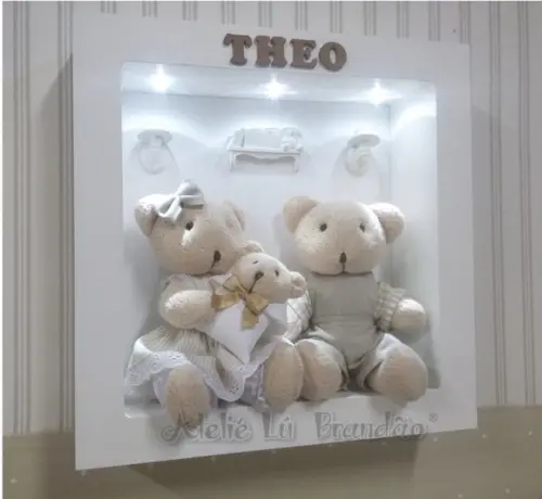 Porta Maternidade Theo com led