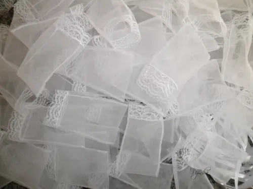 Saquinhos de organza
