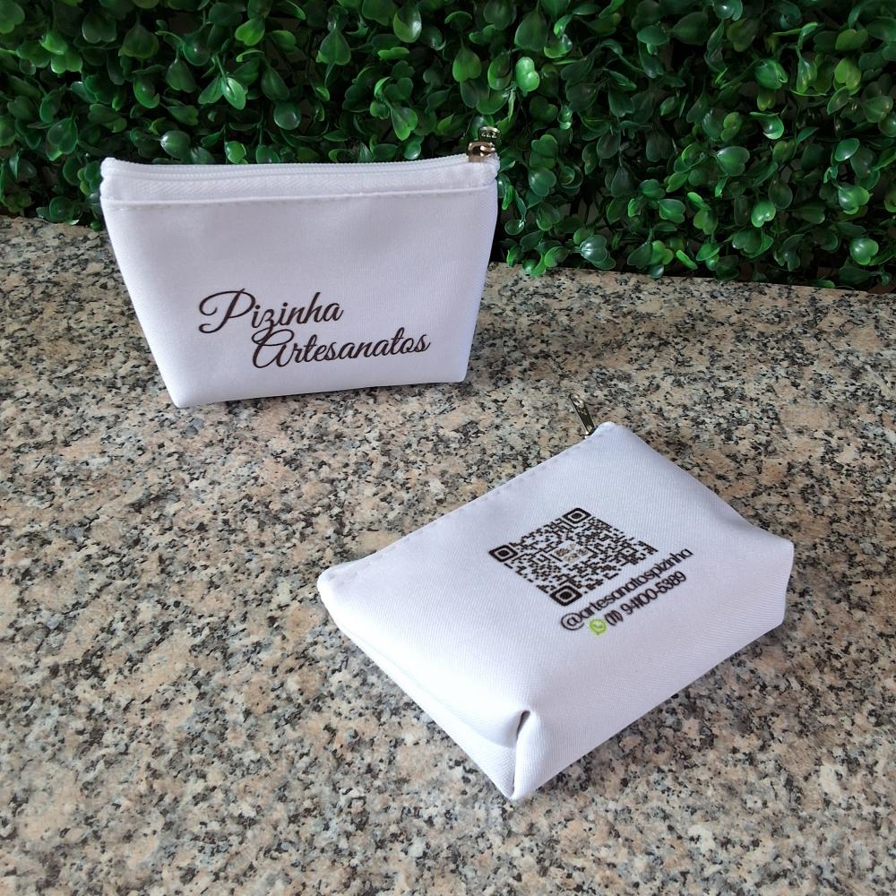 Necessaire trapézio P personalizado - Mínimo 30 unidades