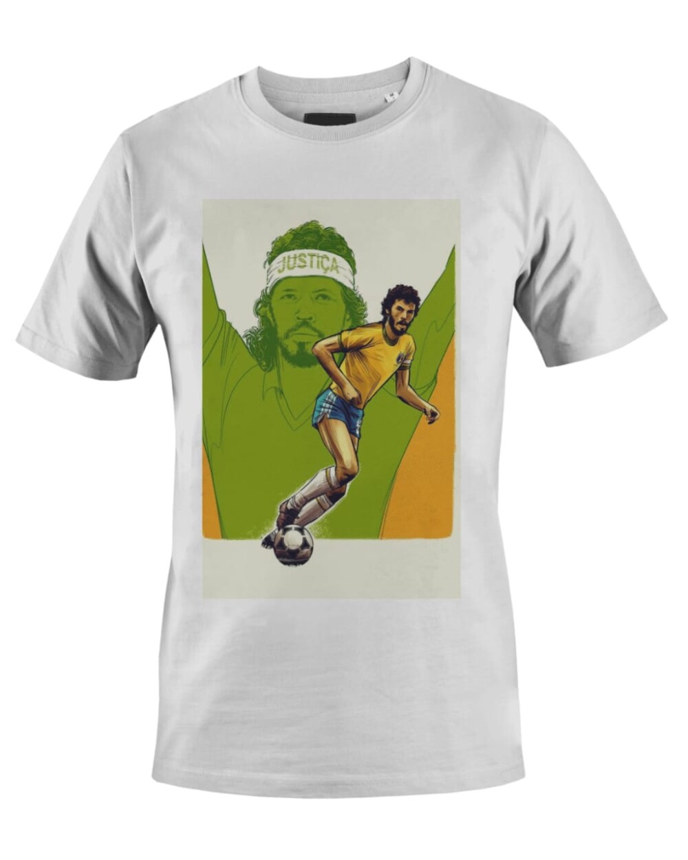 Camiseta Camisa Jogador Sócrates Democracia Brasil