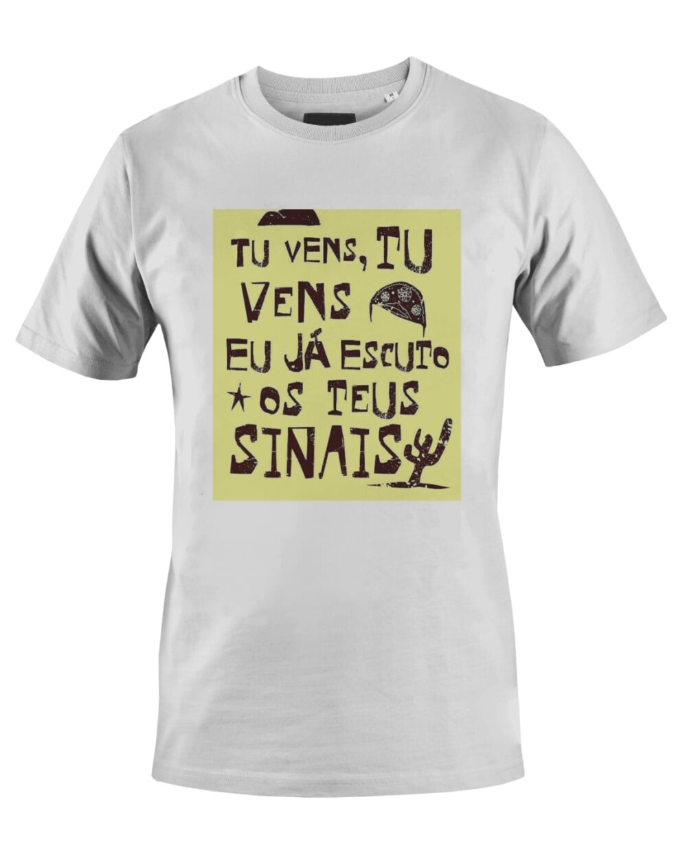 Camiseta Camisa Tu Vens Alceu Valença