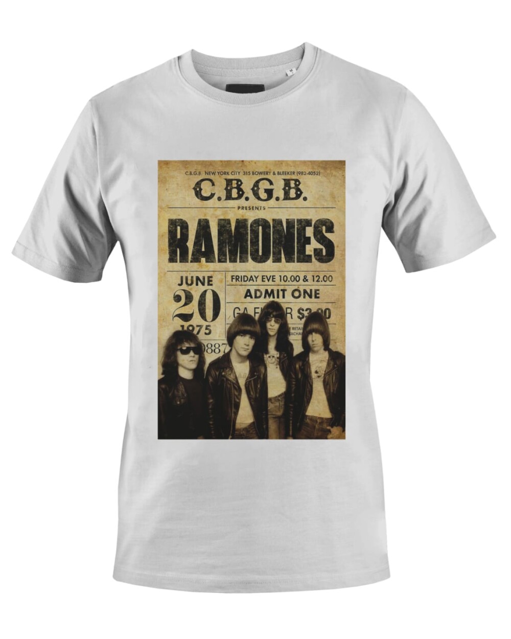 Camiseta Camisa Rock Ramones