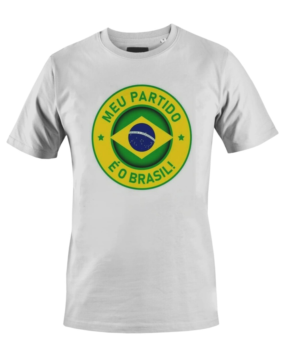 Camiseta Camisa Meu Partido é o Brasil