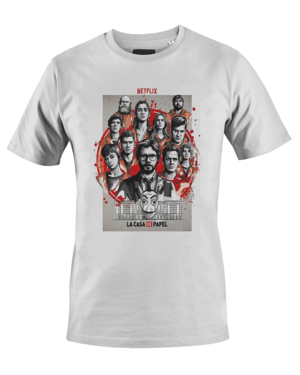 Camiseta Camisa Serie La Casa de Papel
