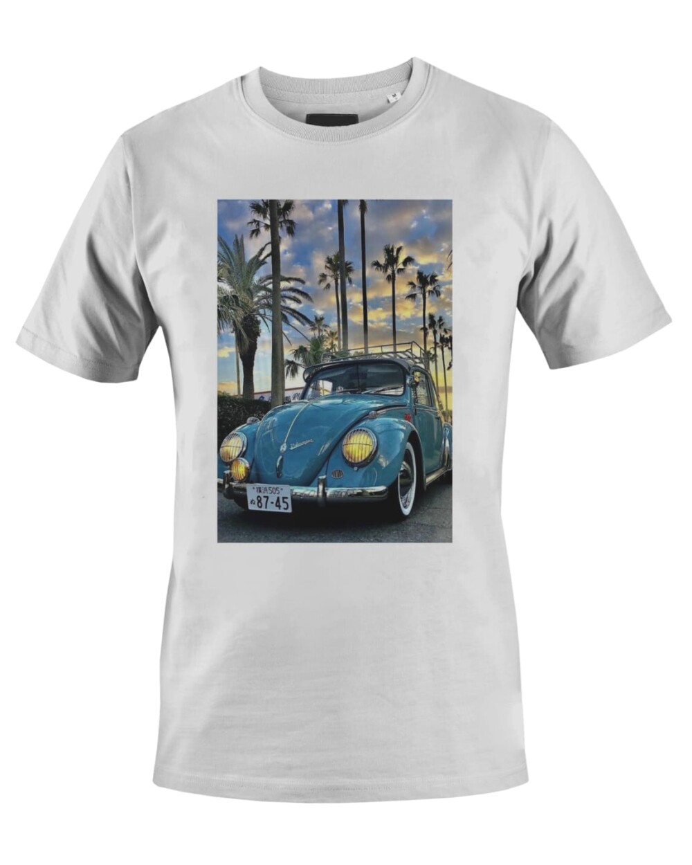 Camiseta Camisa Fusca Azul Prime