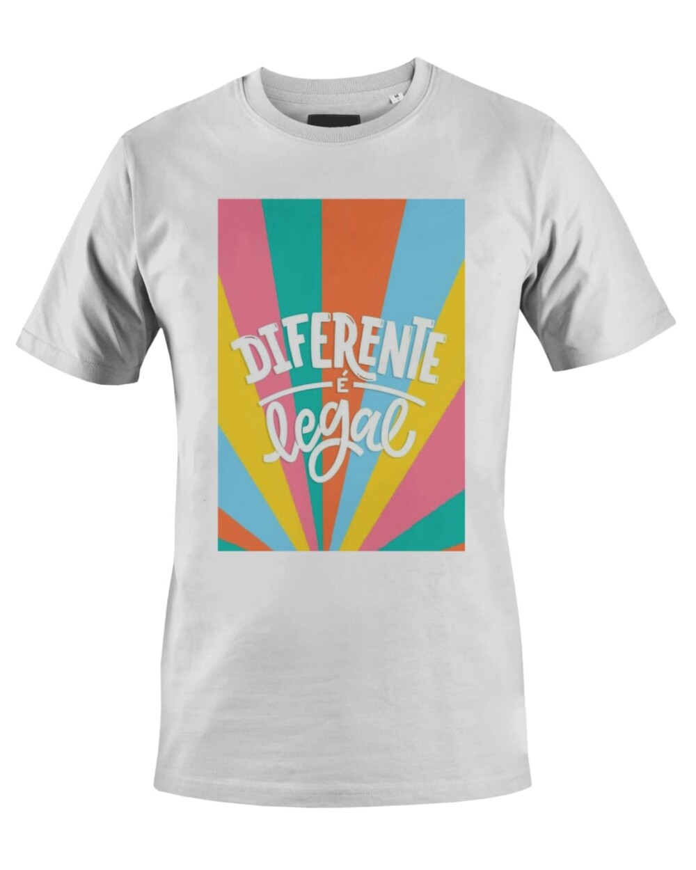 Camiseta Camisa Diferente é Legal
