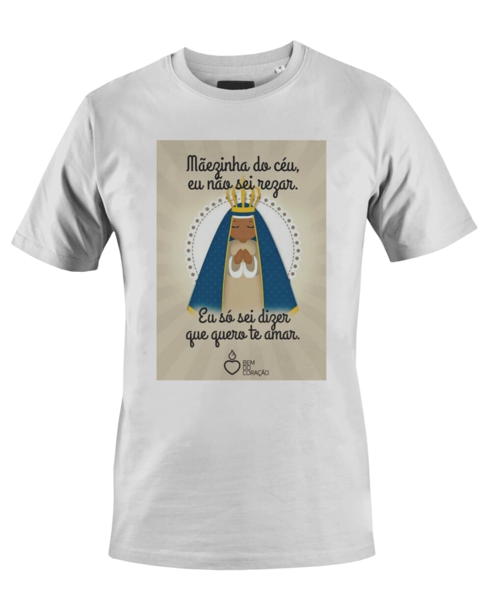 Camiseta Camisa Nossa Senhora Aparecida Arte Católica prime
