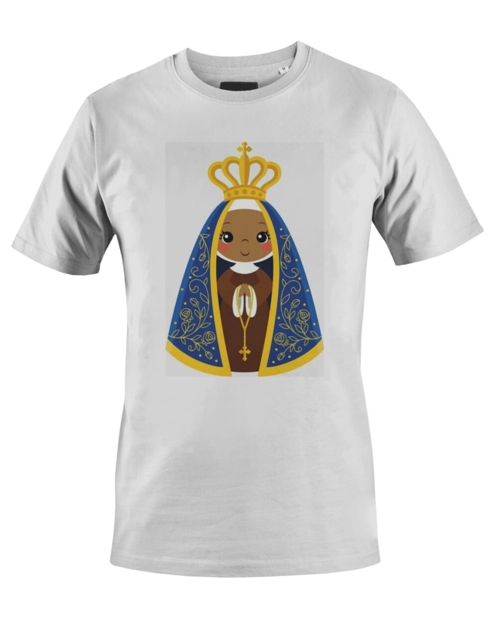 Camiseta Camisa Nossa Senhora Aparecida Arte Católica