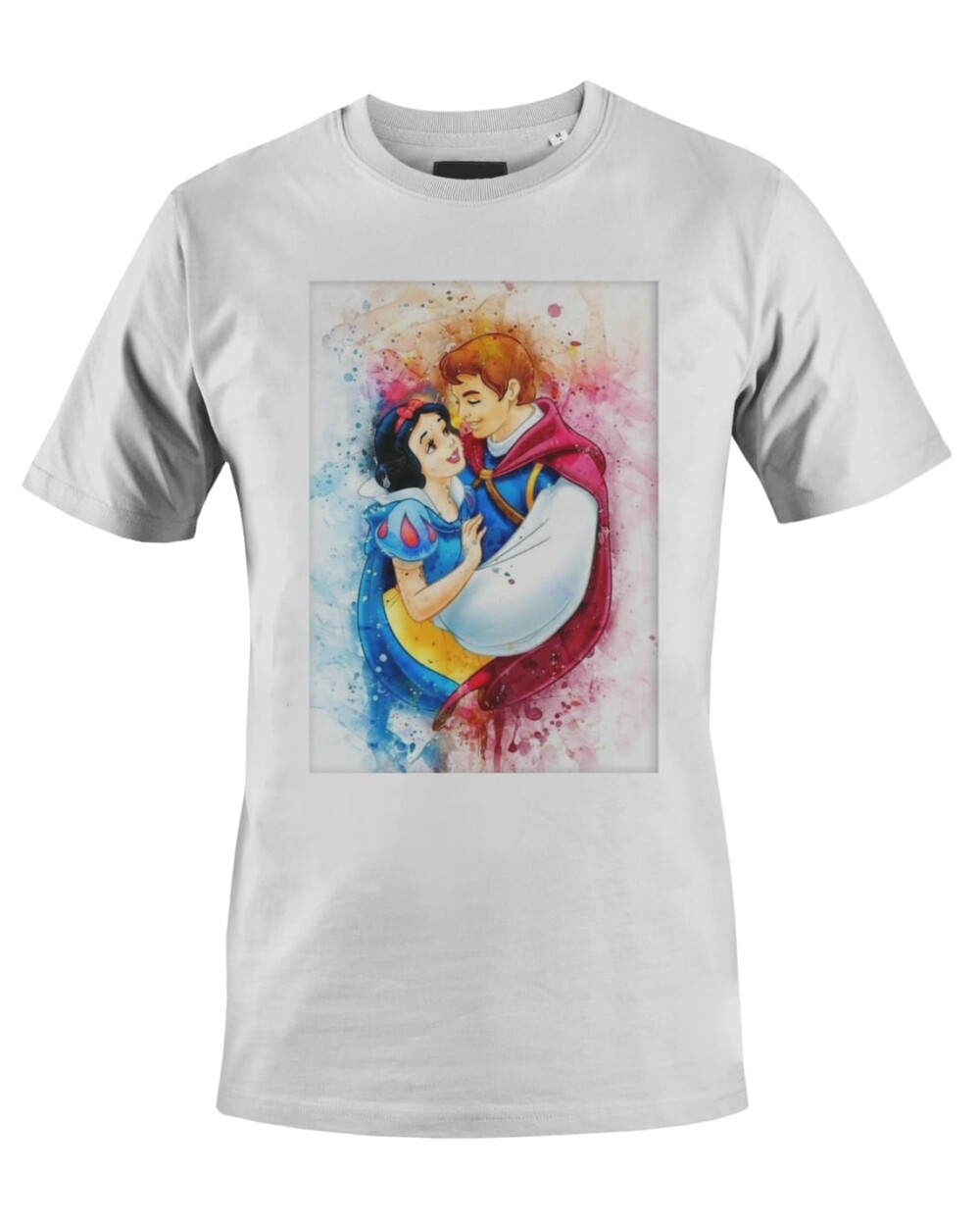 Camiseta Camisa Branca de neve Príncipe