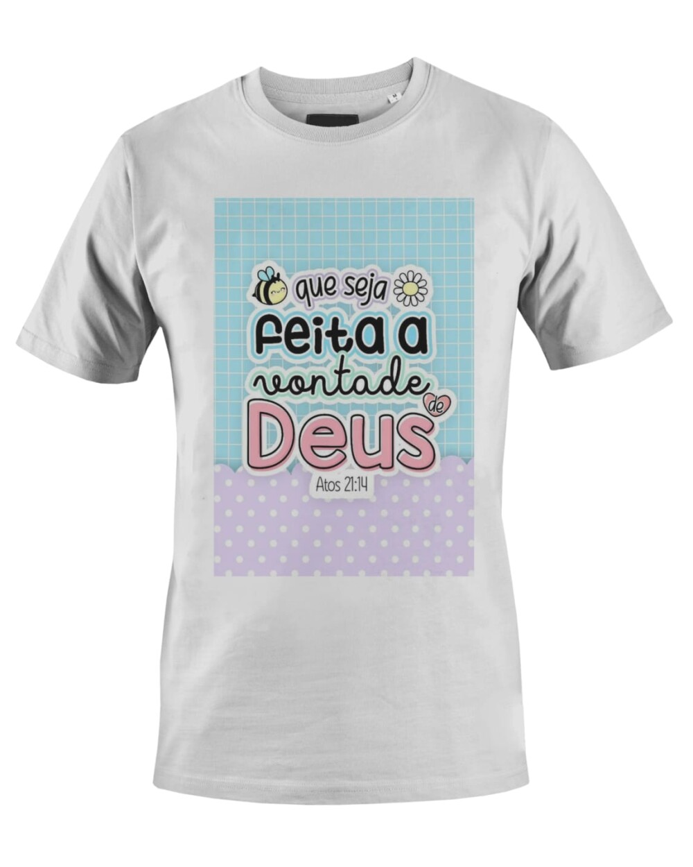 Camiseta Camisa Que seja feita a vontade de Deus