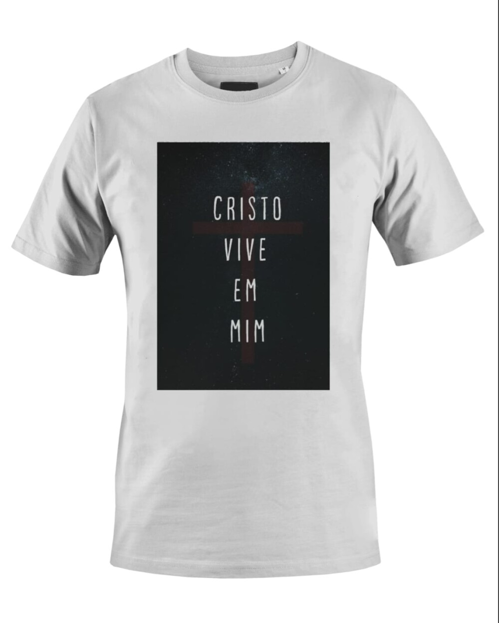 Camiseta Camisa Cristo vive em mim