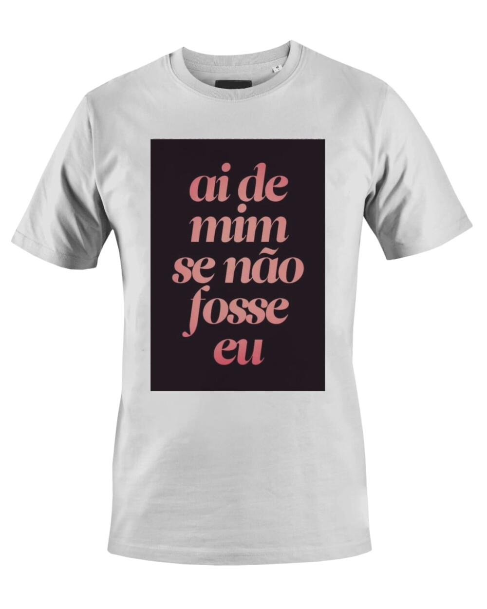Camiseta Camisa Ai de mim se não fosse eu