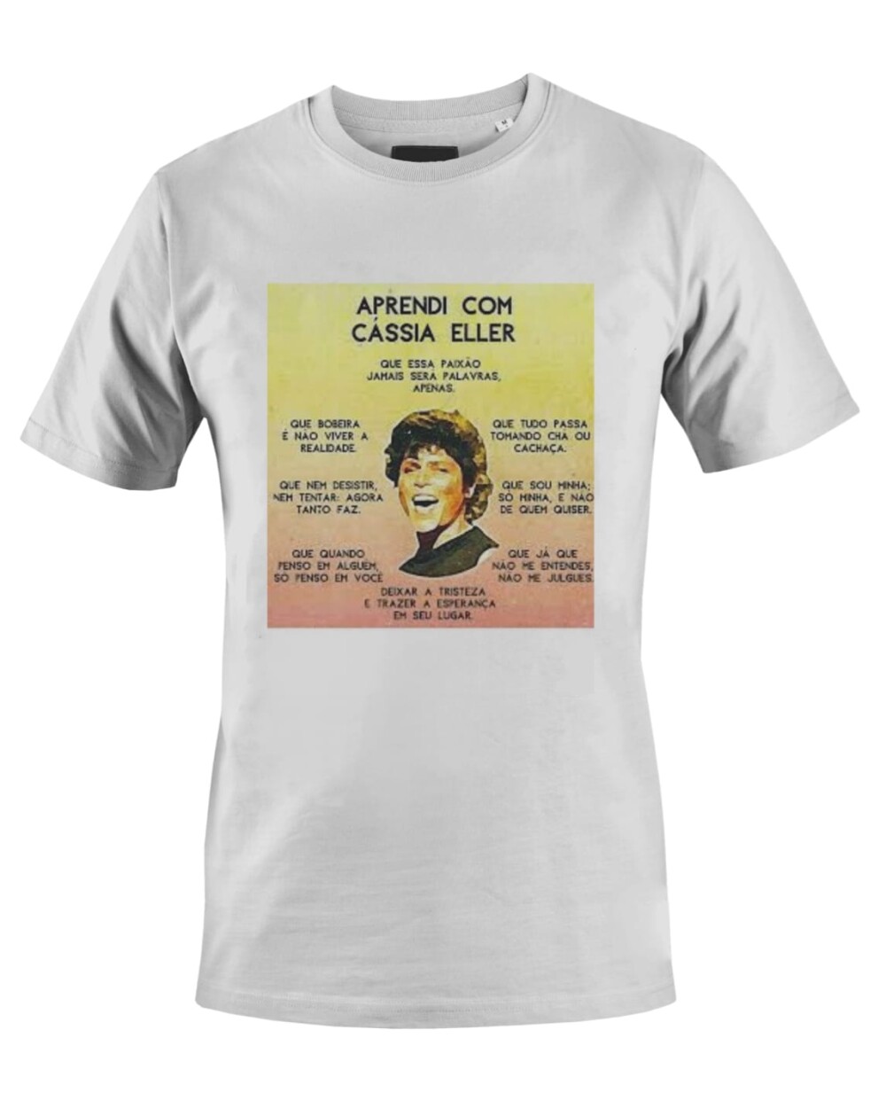 Camiseta Camisa Gold Cassia Eller