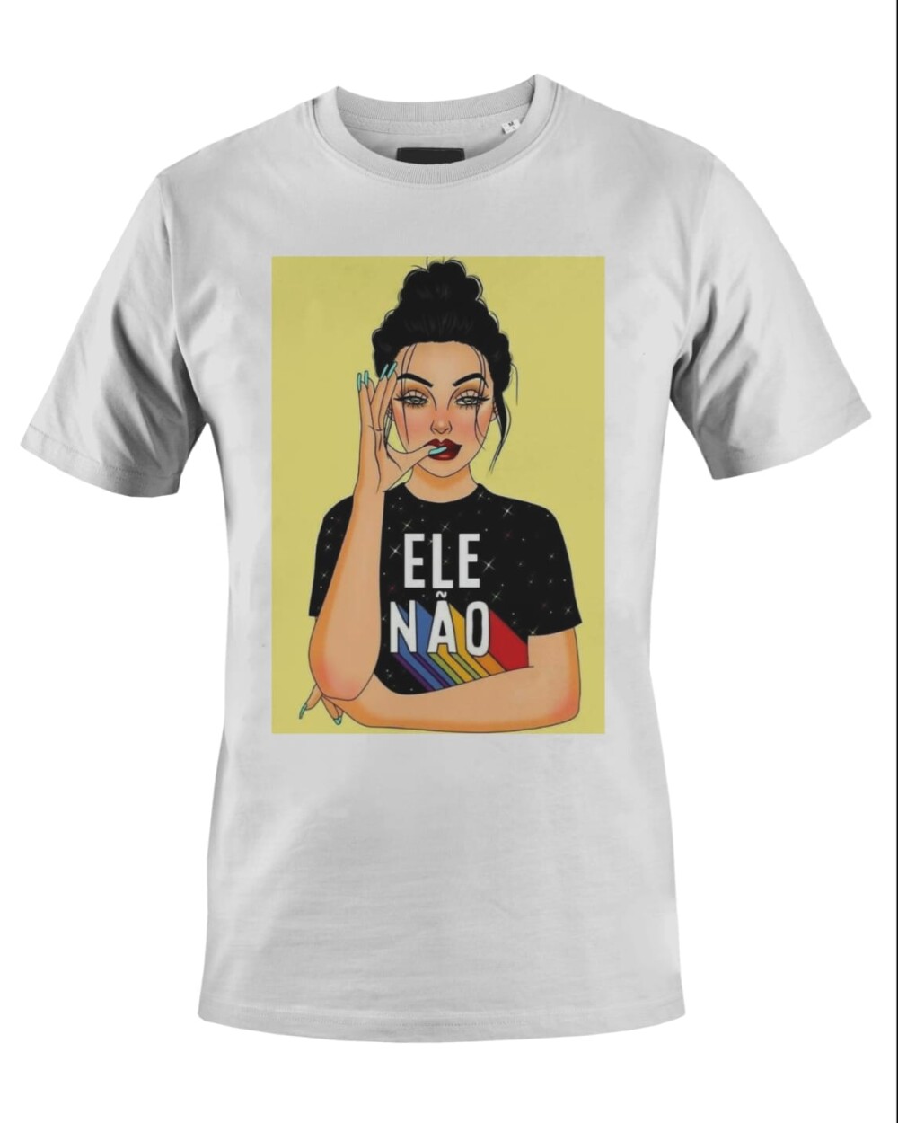 Camiseta Camisa Movimento Ele Não
