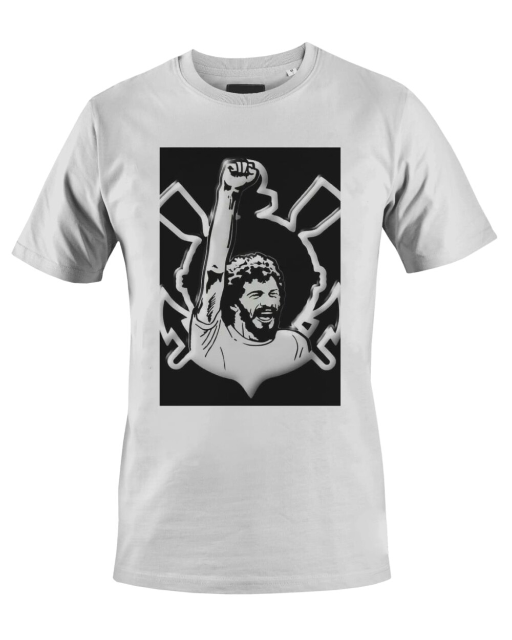 Camiseta Camisa Futebol Timão Sócrates Democracia