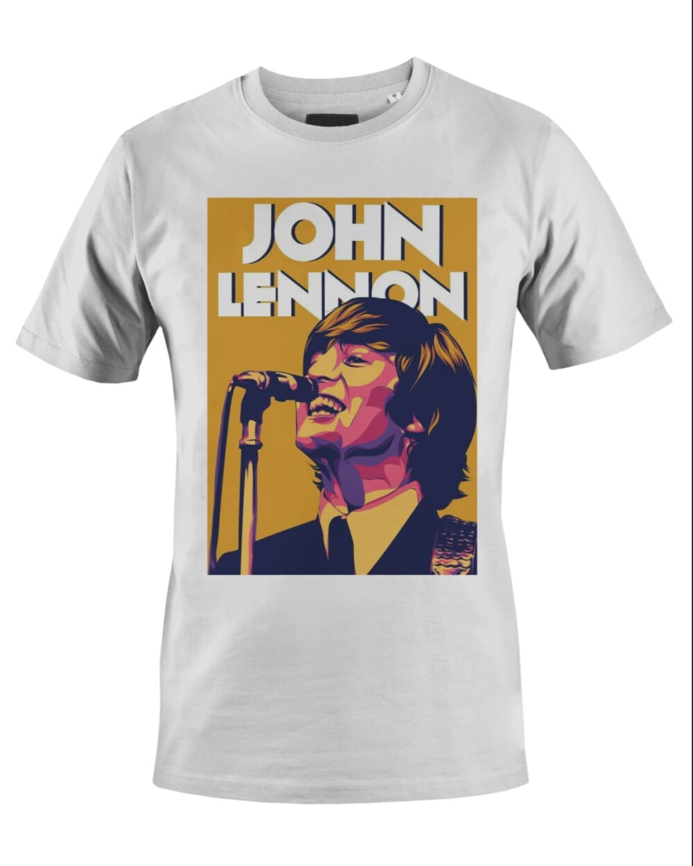 Camiseta Camisa John Lennon gold