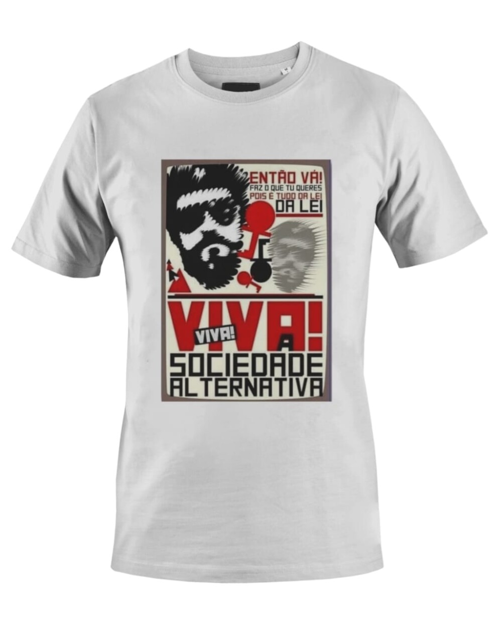 Camiseta Camisa Raul Seixas Viva a sociedade alternativa