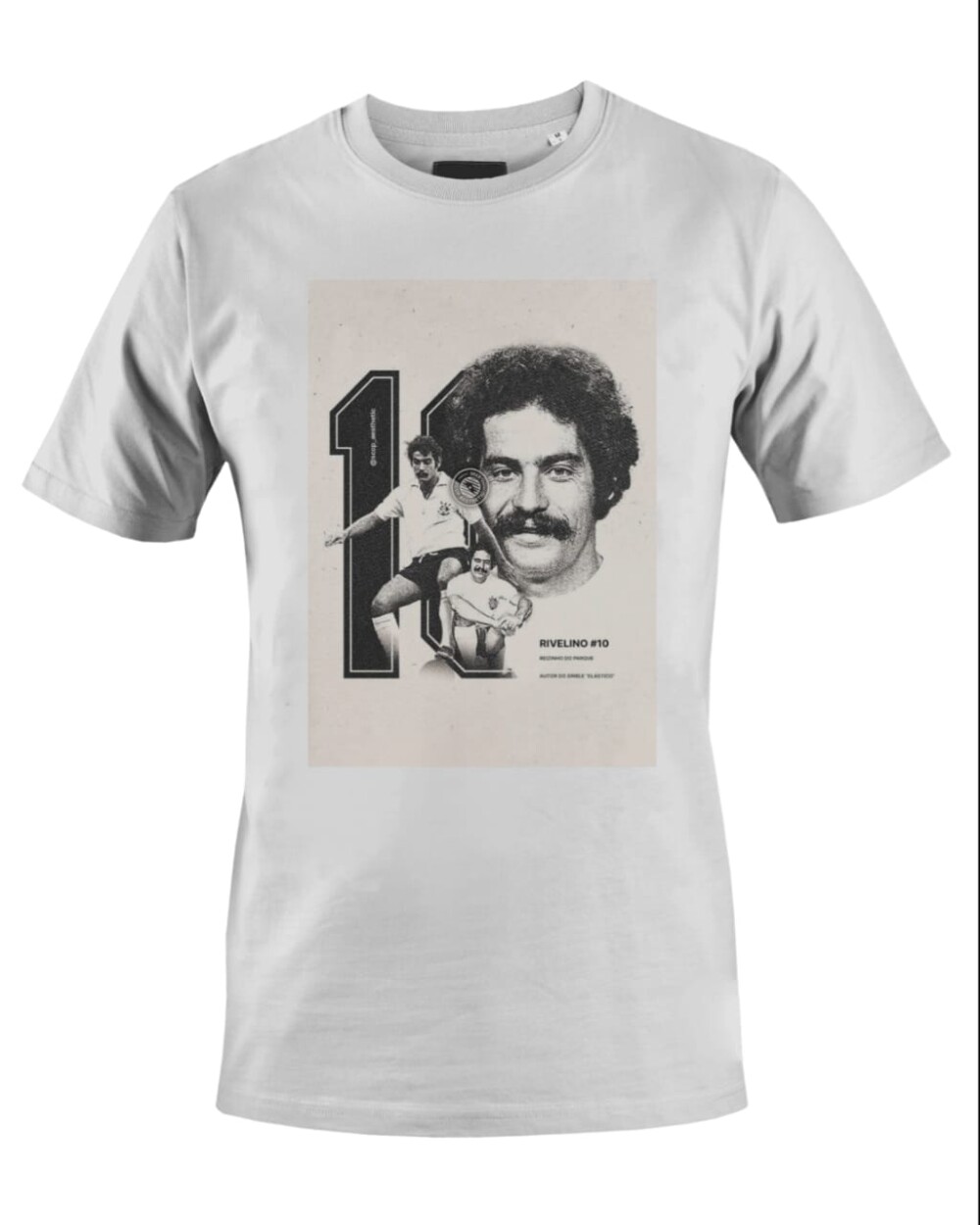 Camiseta Camisa Rivelino Futebol Idolo