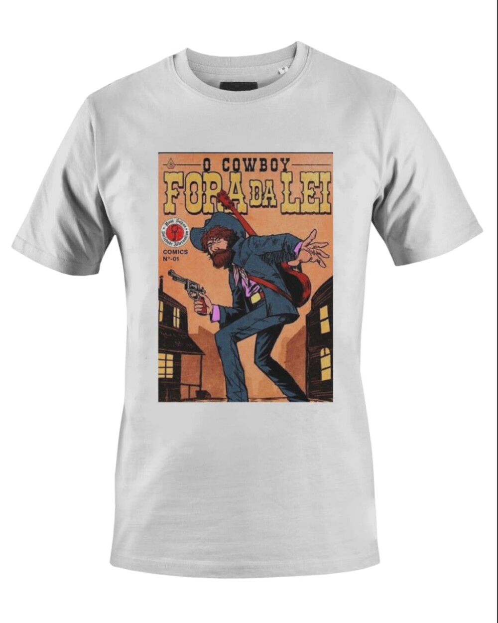 Camiseta Camisa Raul Seixas Cowboy fora da lei